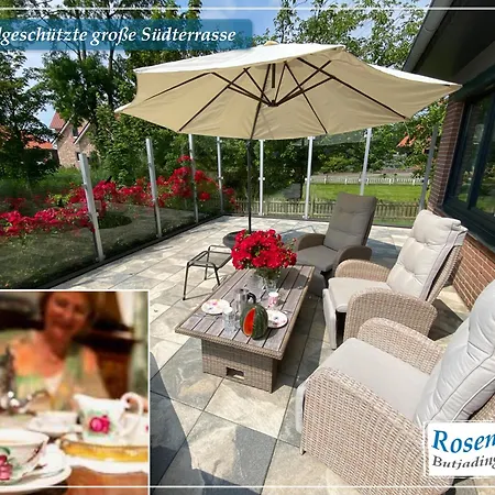 Nordseeurlaub Im Hochwertigen Feriendomizil Rosenhuus Mit Sauna Und Kamin Im Idyllischen Holiday home *