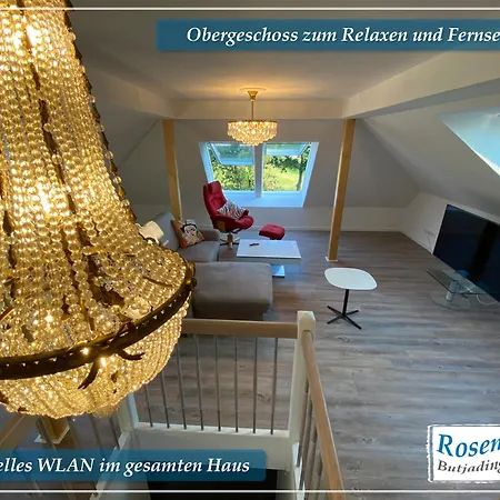 Nordseeurlaub Im Hochwertigen Feriendomizil Rosenhuus Mit Sauna Und Kamin Im Idyllischen * בוטיאדינגן