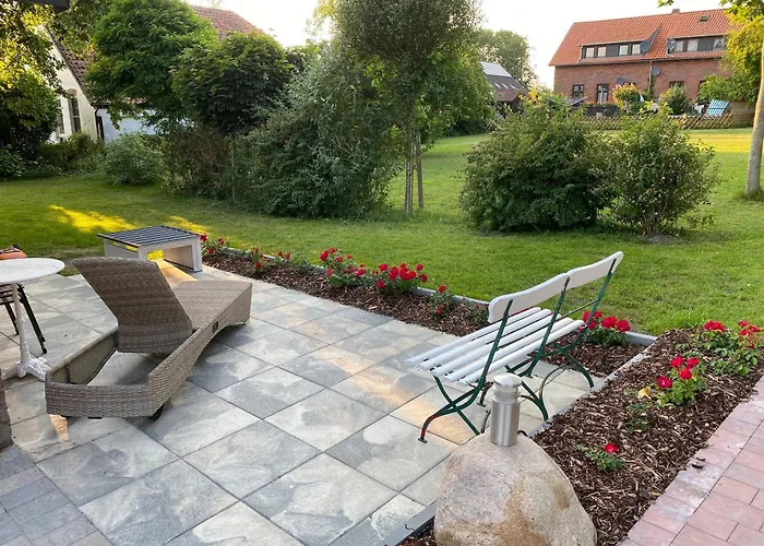 Nordseeurlaub Im Hochwertigen Feriendomizil Rosenhuus Mit Sauna Und Kamin Im Idyllischen Hébergement de vacances Butjadingen
