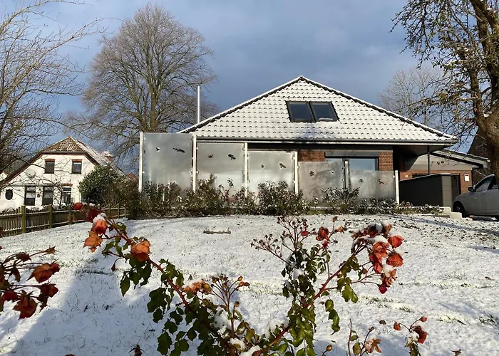Feriendomizil Rosenhuus - Hochwertiger Nordseeurlaub Mit Sauna Und Kamin Im Idyllischen בוטיאדינגן